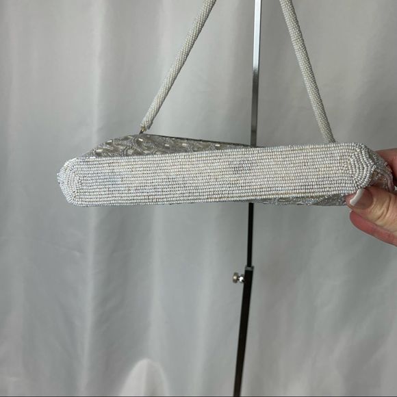 Vintage Hand Beaded Evening Hand Bag - Picture 3 of 12